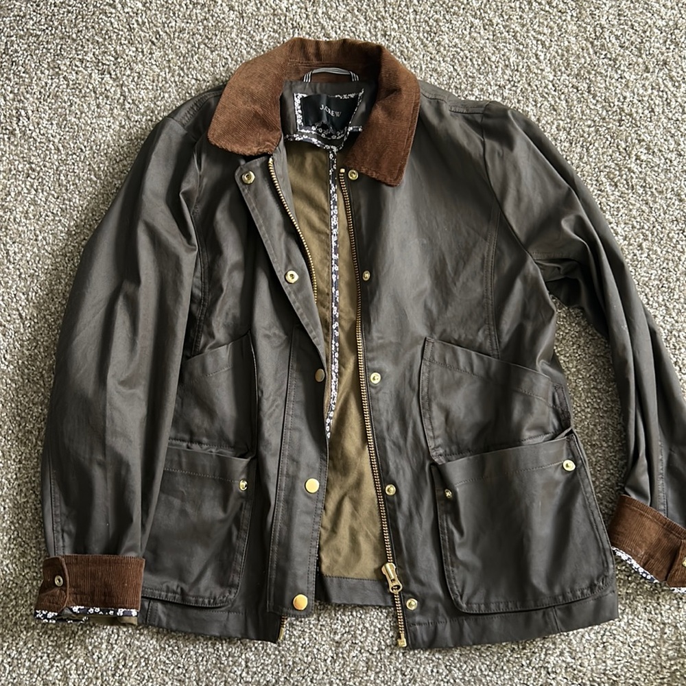 Women’s JCrew jacket. Never worn. NWOT.